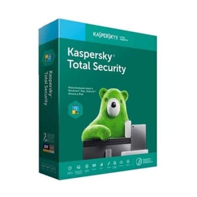Kaspersky Total Security Multi Device 4 User – Windows, Mac, Android )- Media & License / 1Y