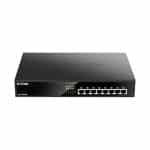 D-Link-Switch 8 Port GigaBit-POE-DGS-1008MP