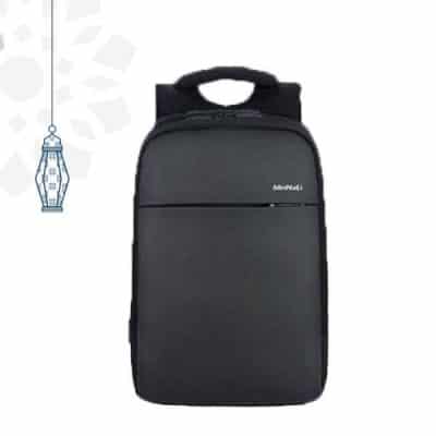 Meinaili 1802 – 15.6-Inch Waterproof Laptop Backpack With Usb Charging Port -Black