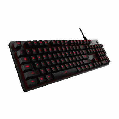 Logitech® G413 Mechanical Gaming Keyboard – CARBON – US INT’L – USB – INTNL – RED LED -limited Stock
