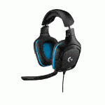 Logitech® G432 7.1 Surround Sound Wired Gaming Headset – LEATHERETTE – USB – EMEA