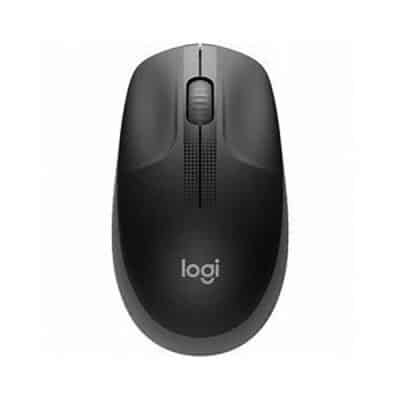 Logitech® M190 Full-size wireless mouse – Charcoal