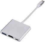 HDMI Adapter Type C To HDMI USB 3.0 Charging Converter USB-C 3.1 Adapter For MacBook