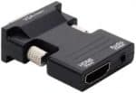 Computer Set-top Box HDMI Female to Monitor VGA Male Converter ADMI to VGA with Audio Adapter