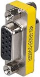 VGA SVGA 15 Pin Female to Female F/F Mini Gender Changer Adapter Connector