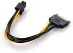 Cable Power Sata-m to 6Pin-F