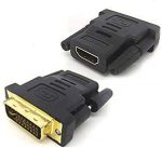 HDMI Female To DVI Male 24 5 F-M Adapter Converter for HDTV