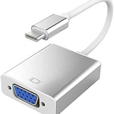 USB 3.1 Type C to VGA Adapter Cable (White)