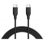 AnkerPowerLineIII USB-C to USB-C 100W 2 Cable 6ft B2B, Black