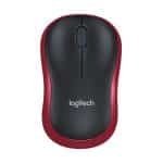 Logitech® Wireless Mouse M185 – Red