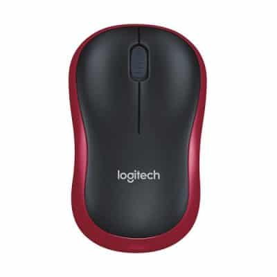 Logitech® Wireless Mouse M185 – Red