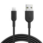 Anker Powerline II with lightning connector 3ft Black