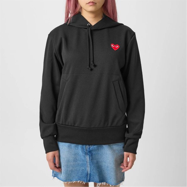 COMME DES GARCONS Small Heart Pullover Hoodie