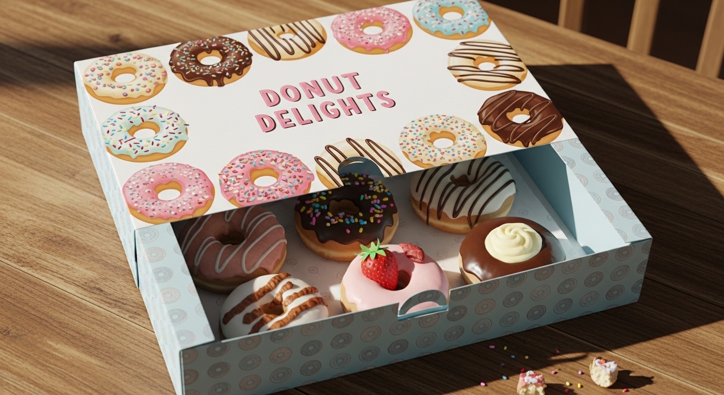 Custom Donut Boxes