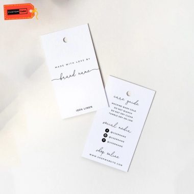 Shear Tags: Elevate Branding with Custom Label Solutions