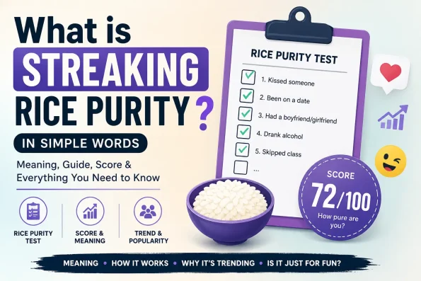 What is streaking rice purity in simple words